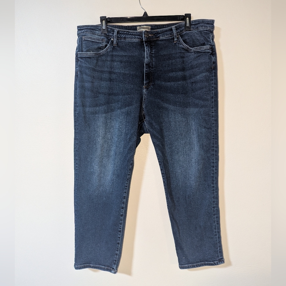 24W Kut From The Kloth Dark Wash Stretchy Rachael Mom Jeans